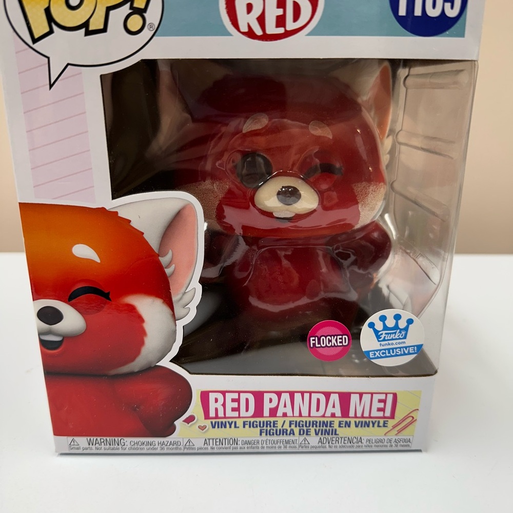 Funko Red Action Figure Flocked Playset